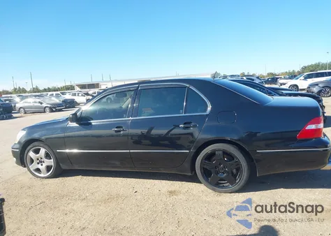 2005 Lexus Ls 430 from USA, damaged, VIN JTHBN36F255007984